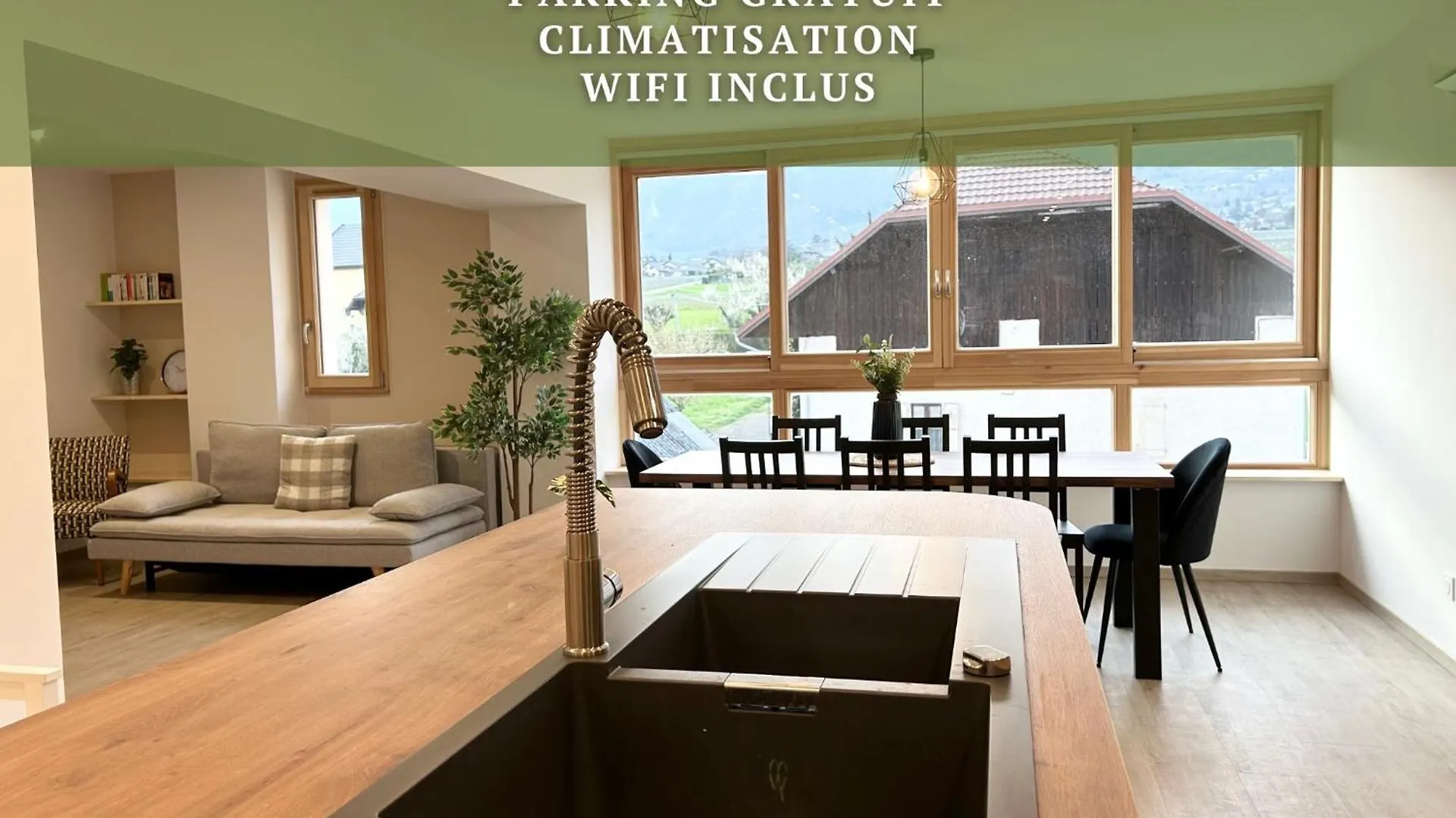 Apartmán Entre Cimes Et Vignes - Clim Wifi Parking - Clg Savoie Saint-Pierre-dʼAlbigny