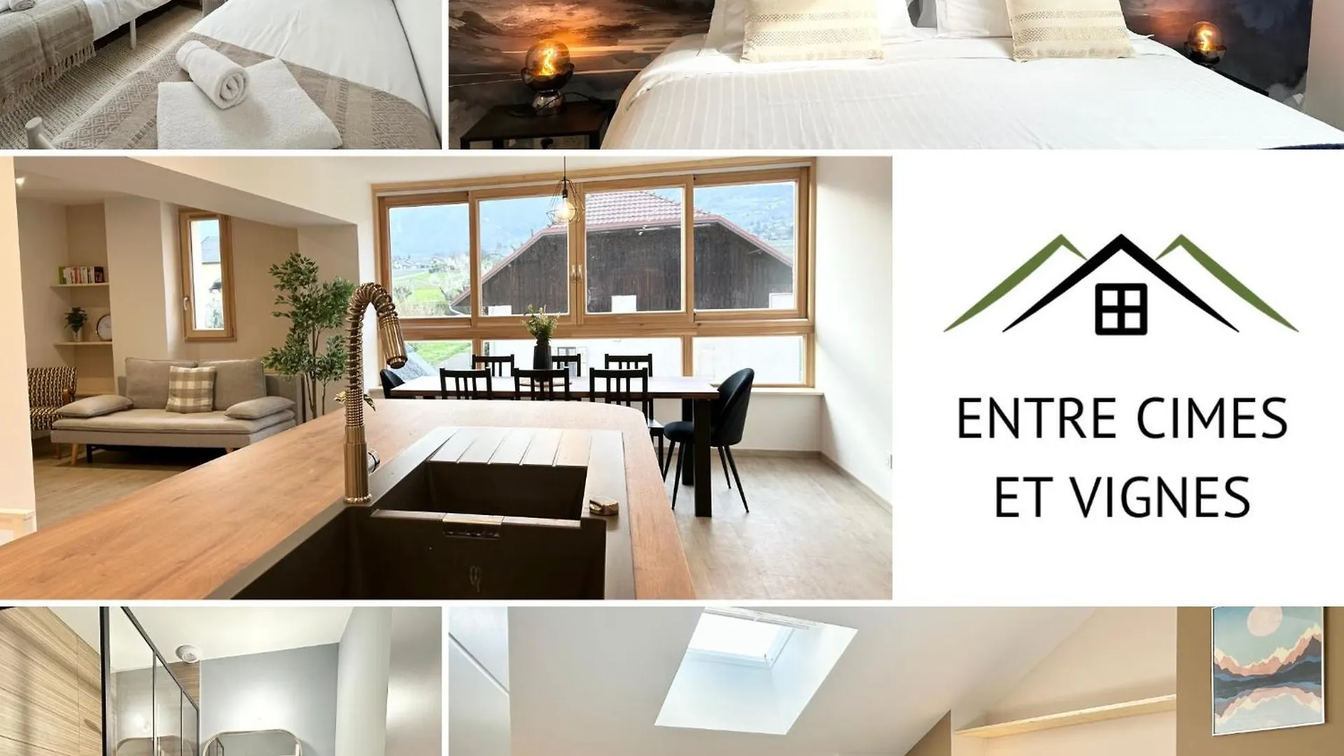 Apartmán Entre Cimes Et Vignes - Clim Wifi Parking - Clg Savoie Saint-Pierre-dʼAlbigny